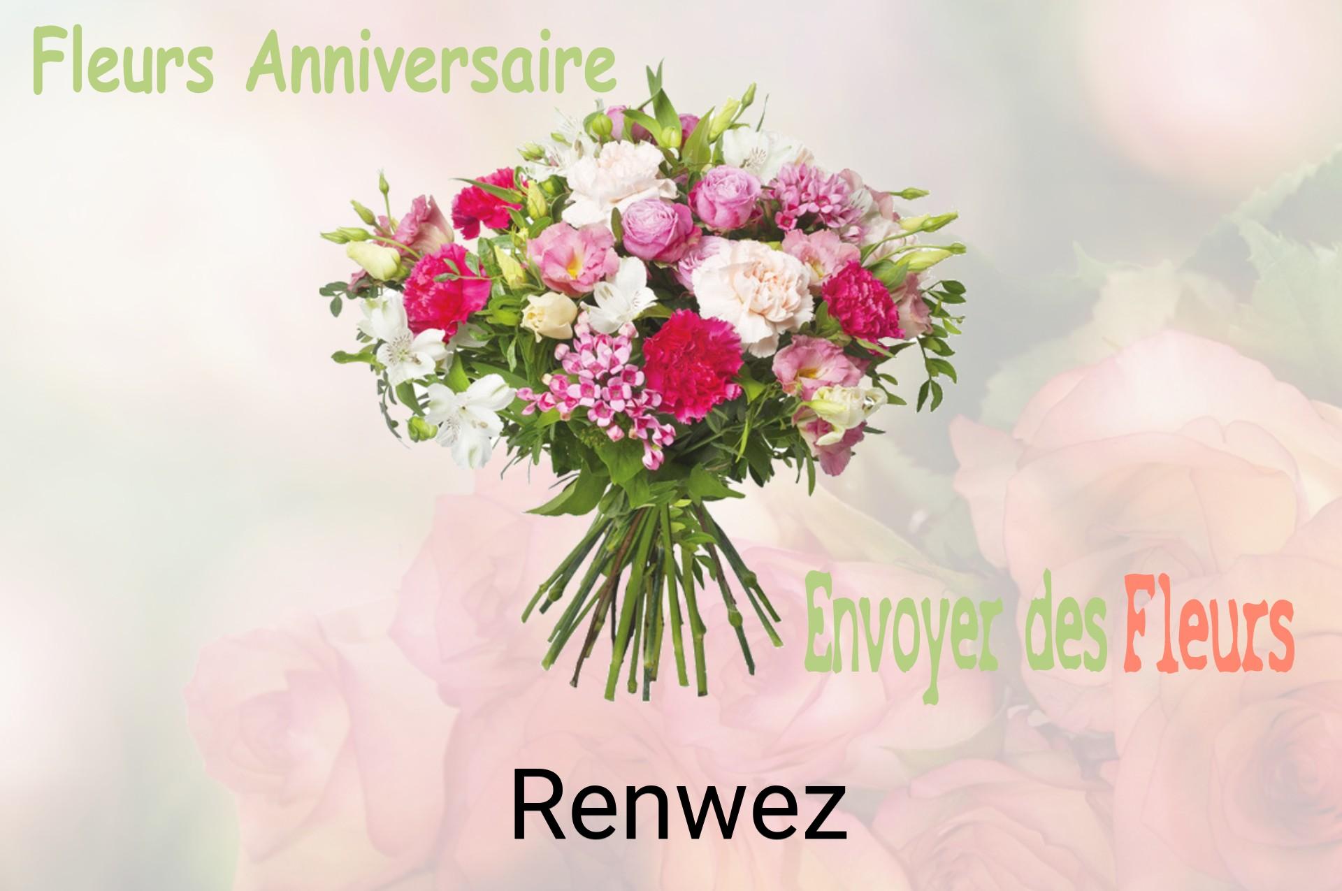 Bouquet de fleurs d’anniversaire livré à Renwez